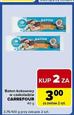 Carrefour Express Baton kokosowy w czekoladzie Carrefour oferta