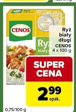 Carrefour Express Ryż biały długi CENOS oferta