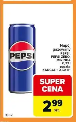 Carrefour Express Napój gazowany Pepsi Zero oferta