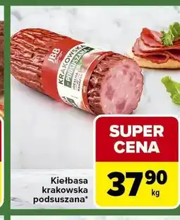 Carrefour Express Kiełbasa krakowska podsuszana JBB Bałdyga oferta