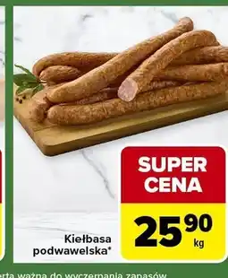 Carrefour Express Kiełbasa podwawelska oferta
