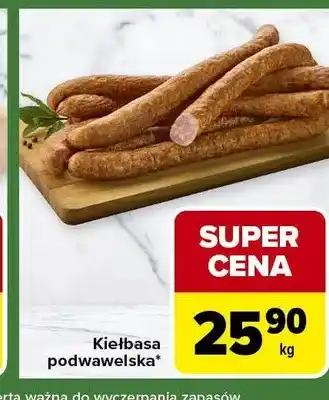 Carrefour Express Kiełbasa podwawelska oferta