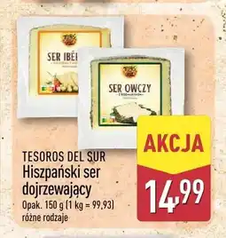 ALDI Hiszpański ser dojrzewający Ibérico Tesoros del Sur oferta