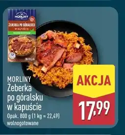 ALDI Żeberka po góralsku w kapuście Morliny oferta