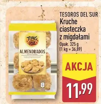 ALDI Kruche ciasteczka z migdałami TESOROS DEL SUR oferta