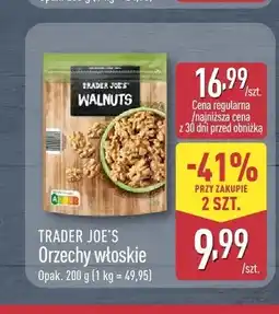 ALDI Orzechy włoskie Trader Joe's oferta