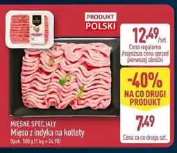 ALDI Mięso z indyka na kotlety Mięsne Specjały oferta