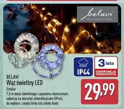 ALDI Wąż świetlny LED BELAVI ciepły biały oferta