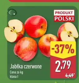 ALDI Jabłka czerwone polskie klasa I oferta