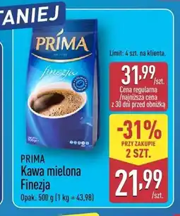 ALDI Kawa mielona Finezja Prima oferta