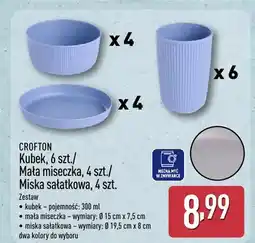 ALDI Mała miseczka CROFTON 4-pak 15cm x 7,5cm oferta