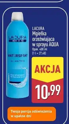 ALDI Mgiełka orzeźwiająca w sprayu AQUA LACURA BODY oferta