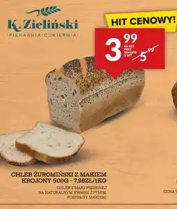 Spiżarnia Smakosza K. Zieliński Chleb żuromiński z makiem oferta