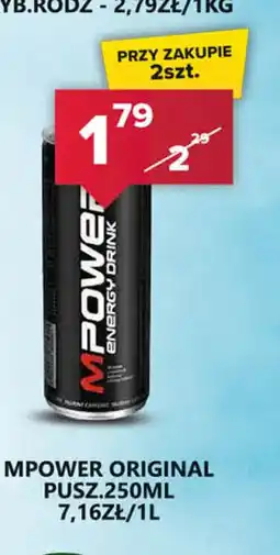 Spiżarnia Smakosza Mpower Original napój energetyczny oferta