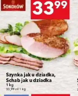 Lewiatan Szynka jak u dziadka, Schab jak u dziadka oferta
