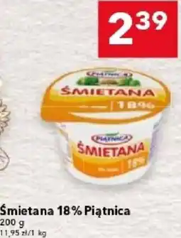 Lewiatan Śmietana 18% Piątnica oferta