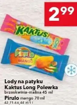 Lewiatan Lody na patyku Kaktus Long, Pirulo oferta