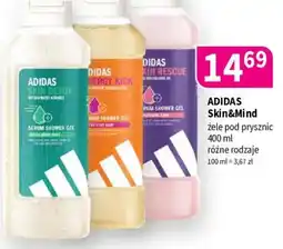 Drogerie Polskie Adidas Skin&Mind żele pod prysznic oferta