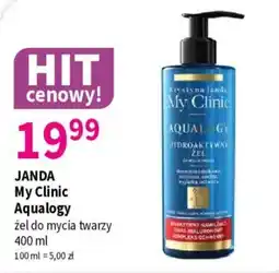 Drogerie Polskie Janda My Clinic Aqualogy oferta