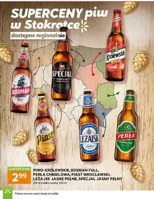 Piwo Specjal Jasny Pełny butelka zwrotna