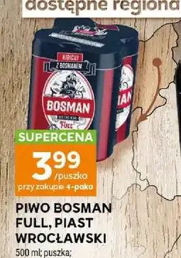 Stokrotka Piwo Bosman Full 4-pak oferta
