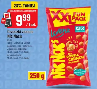 Polomarket Orzeszki ziemne Nic Nac's oferta