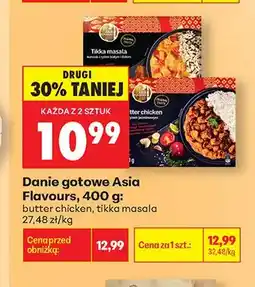 Biedronka Danie gotowe Asia Flavours tikka masala oferta