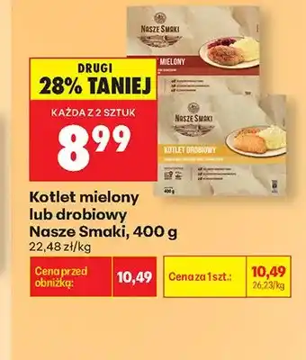 Biedronka Kotlet mielony Nasze Smaki oferta
