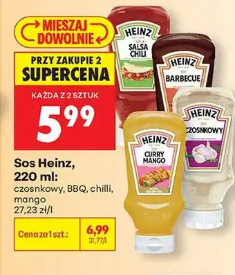 Biedronka Sos Heinz czosnkowy oferta