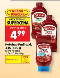 Biedronka Ketchup łagodny Pudliszki oferta