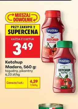 Biedronka Ketchup pikantny Madero oferta