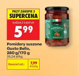 Biedronka Pomidory suszone Gusto Bello oferta