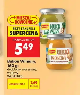Biedronka Bulion warzywny Winiary oferta