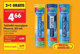 Biedronka Tabletki musujące Plusssz Magnez Forte oferta