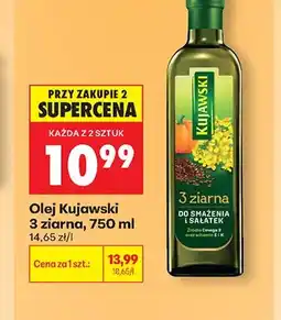 Biedronka Olej 3 ziarna Kujawski oferta