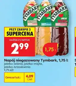 Biedronka Napój niegazowany Tymbark jabłko-wiśnia oferta