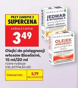 Biedronka Olejek do pielęgnacji włosów Bioelixire Olejek Arganowy oferta