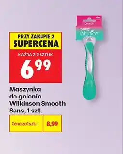 Biedronka Maszynka do golenia Wilkinson Smooth Sens oferta