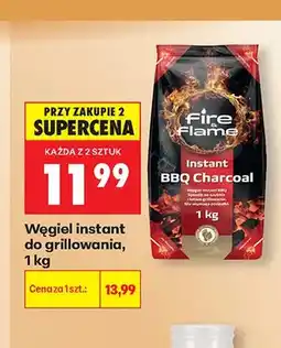 Biedronka Węgiel instant do grillowania Fire Flame oferta