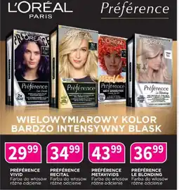 Drogerie Polskie L'Oréal Préférence farba do włosów oferta