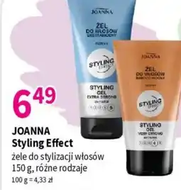 Drogerie Polskie Joanna Styling Effect żele do stylizacji oferta