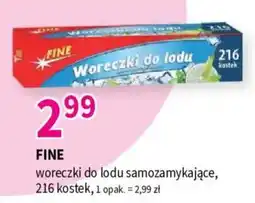 Drogerie Polskie Fine woreczki do lodu oferta