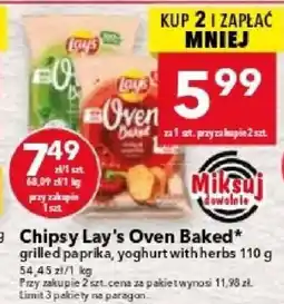 Lewiatan Chipsy Lay's Oven Baked oferta