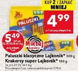 Lewiatan Paluszki klasyczne, Krakersy super Lajkonik oferta