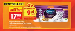 Biedronka Papier toaletowy Queen Premium, 10 rolek oferta