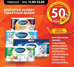 Biedronka Wszystkie Papiery Toaletowe Queen oferta