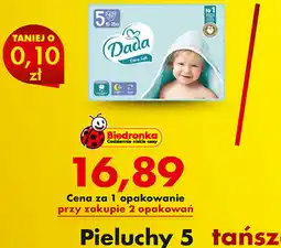 Biedronka Pieluchy Dada Extra Soft 5 oferta