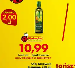 Biedronka Olej Kujawski 3-ziarna oferta