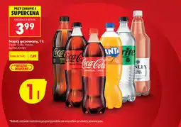 Biedronka Napój gazowany, 1 l: Coca-Cola, Fanta, Sprite, Kinley oferta
