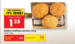 Biedronka Bułka z żółtym serem oferta